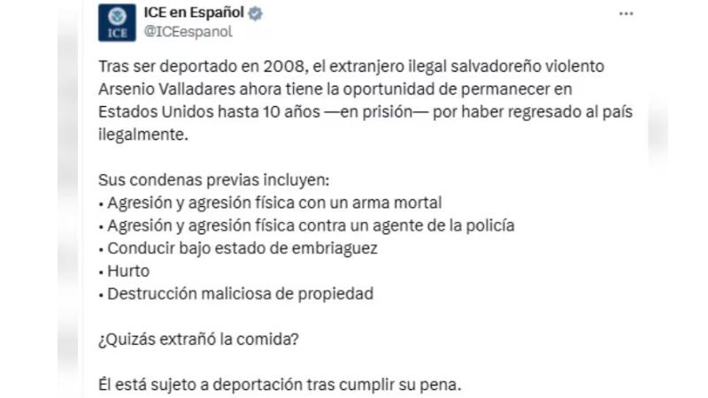 migrante detenido ICE
