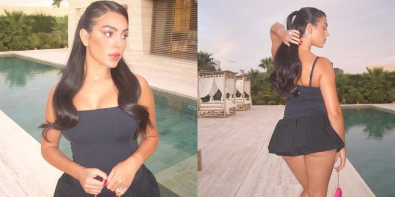 Los vestidos con los que Georgina Rodríguez enciende las redes