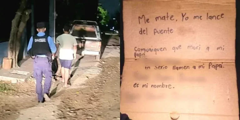 Salvan a joven que intentaba lanzarse desde un puente en San Pedro Sula