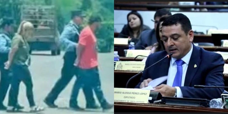 Detienen a dos sospechosos del rapto del diputado Mario Reyes