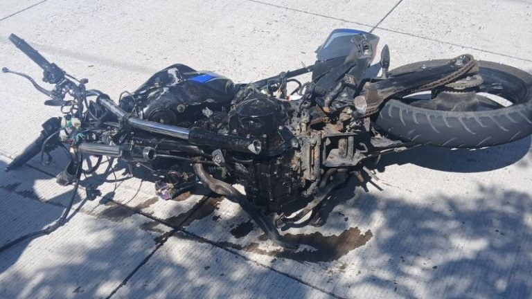 Motociclista muere tras fuerte encontronazo con vehículo turismo en Intibucá