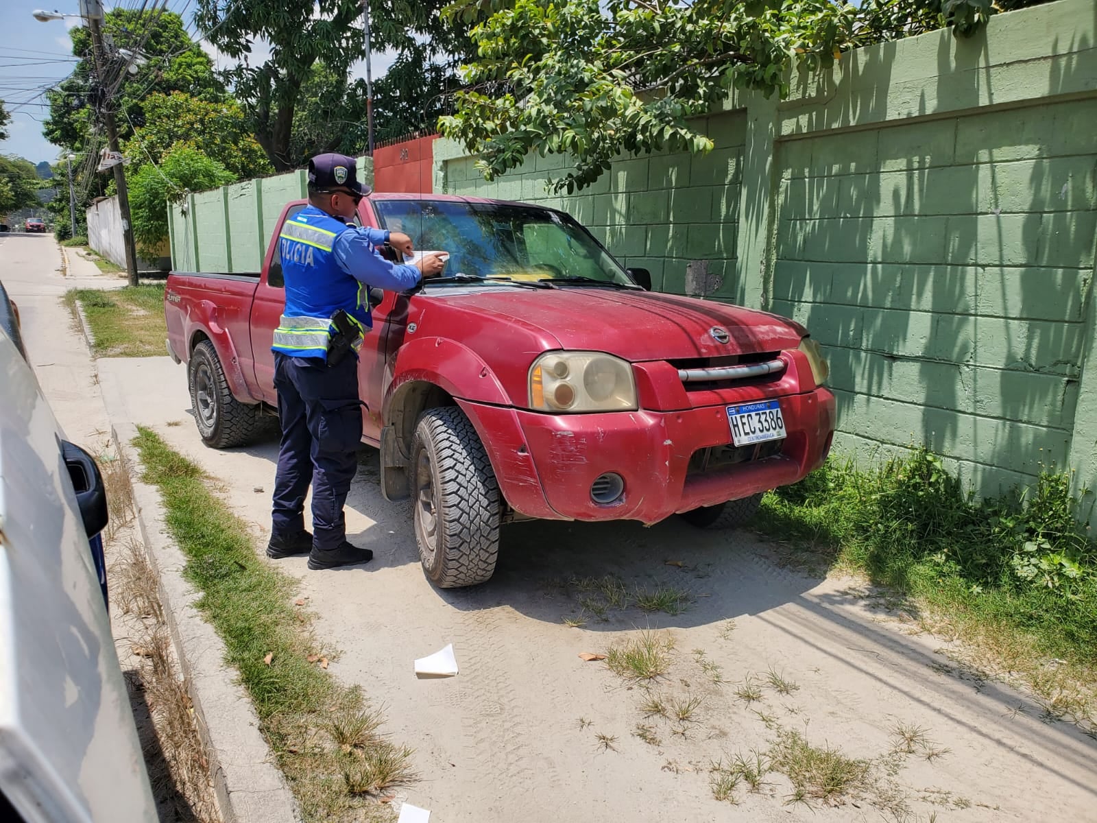 multas de transito en Choloma 
