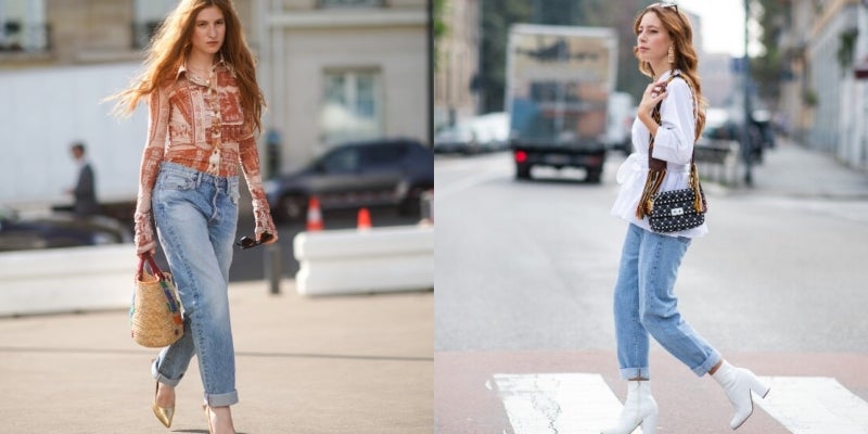 Los jeans cuffed son el nuevo look moderno para ir a la oficina