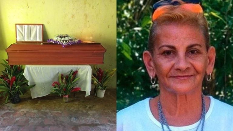 Velan en su hogar a Delmy Linares, que murió tras ser lanzada de un bus