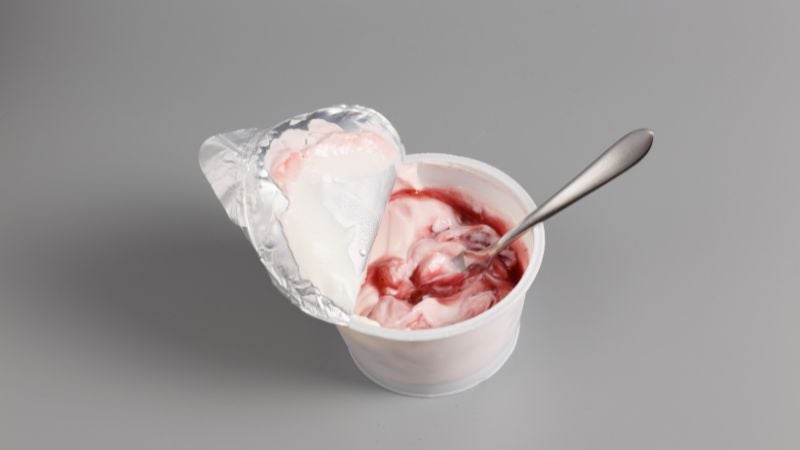 momento para consumir yogur