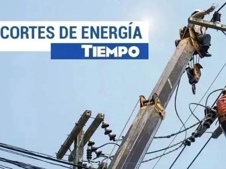 Estos son los cortes de energía para este domingo 7 de septiembre en Honduras