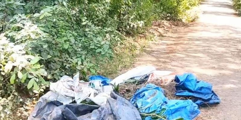 Horror en Choluteca: hallan dos cadáveres embolsados en la salida a Guasaule