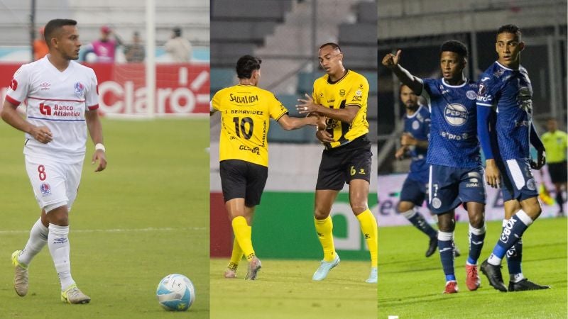 Olimpia, Real España y Motagua aportan cinco jugadores al 11 ideal de la fase de grupos de la Copa Centroamericana de la Concacaf.