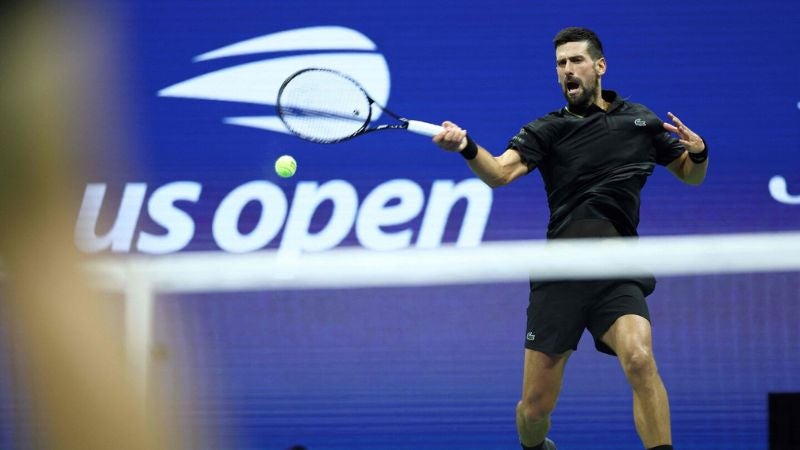 Djokovic se convirtió en el jugador de mayor edad en la Era Abierta (38 años) en alcanzar cuatro semifinales de Grand Slam en una misma temporada.