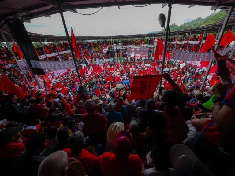 Libre inicia en Trojes, El Paraíso, su gira de movilizaciones