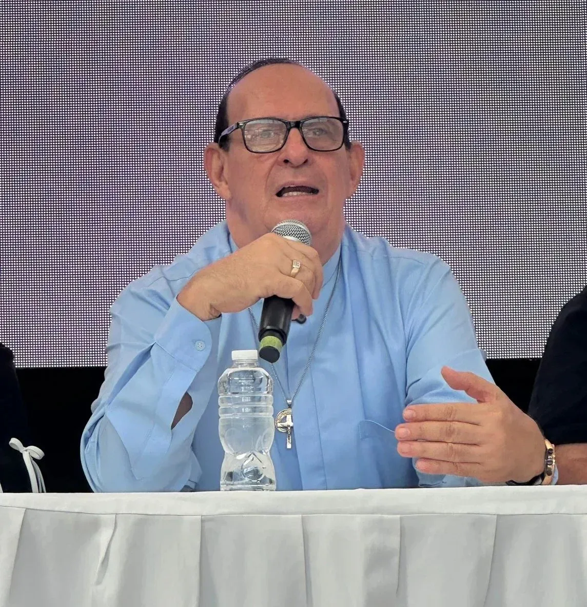 El sacerdote José Hoyos