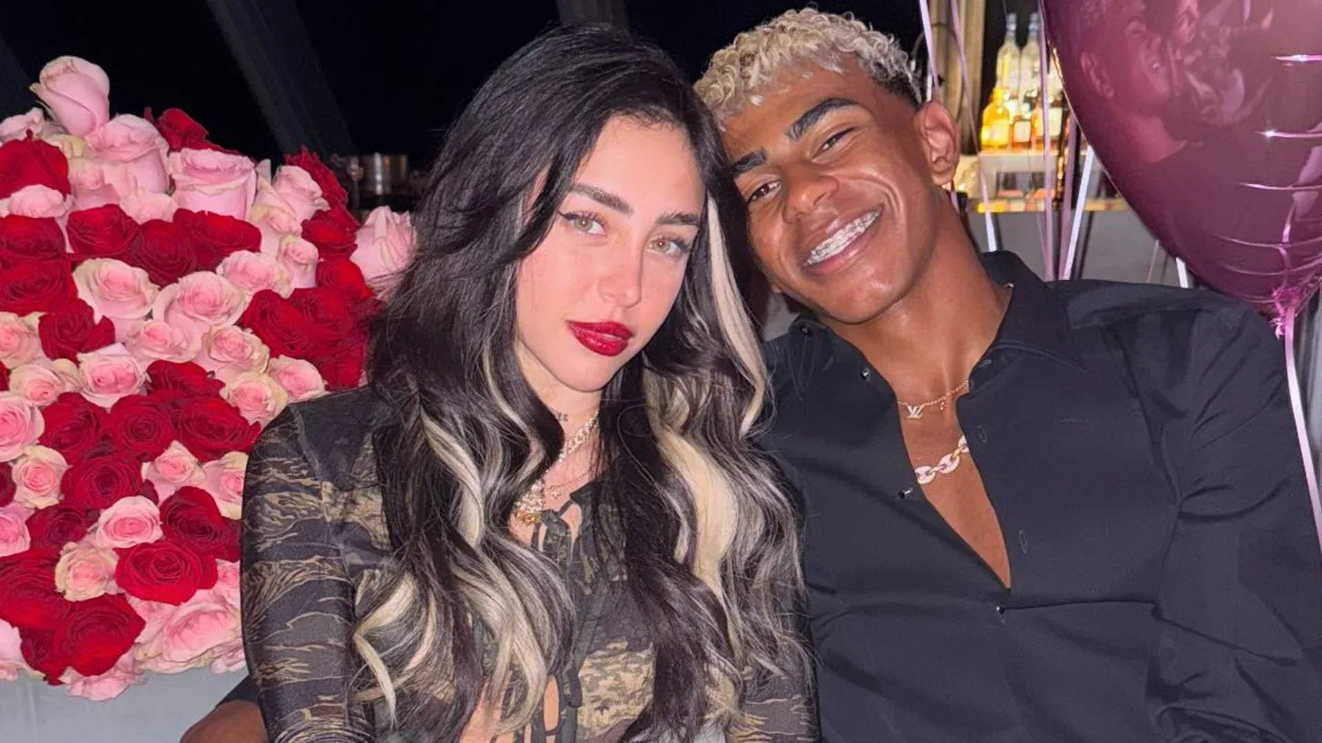 Lamine Yamal y Nicki Nicole