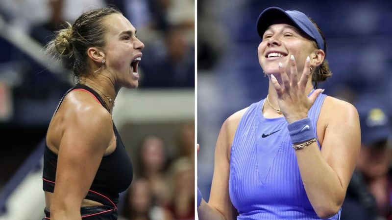 Aryna Sabalenka y Amanda Anisimova se verán las caras en la final del US Open.