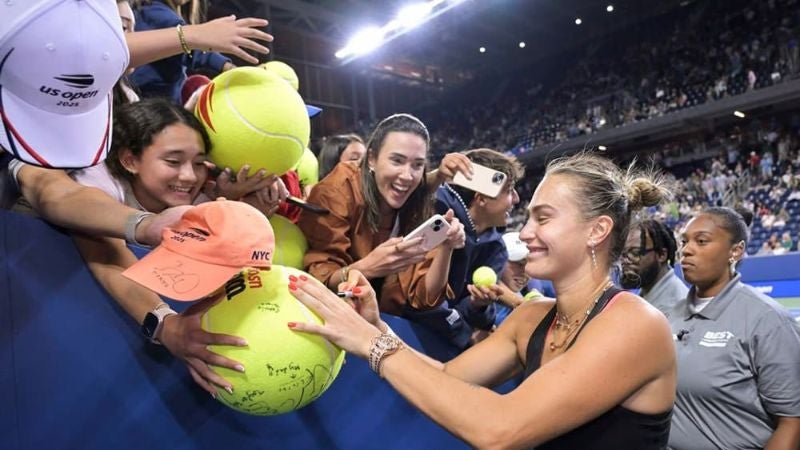 La tenista bielorrusa deberá enfrentar a Jessica Pegula en las semifinales, a quien logró derrotar en siete de nueve enfrentamientos.