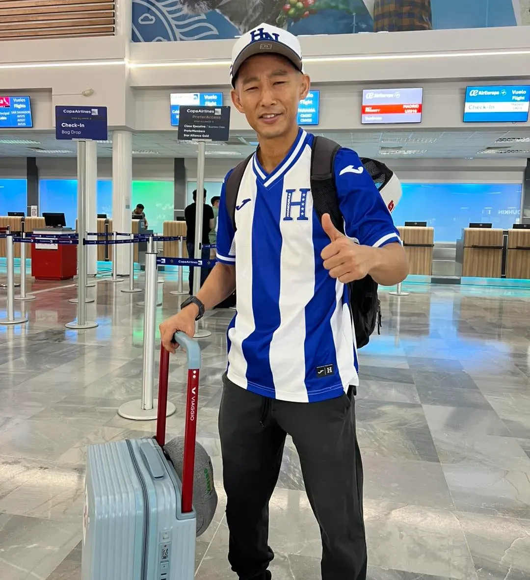 Shin rumbo a Brasil