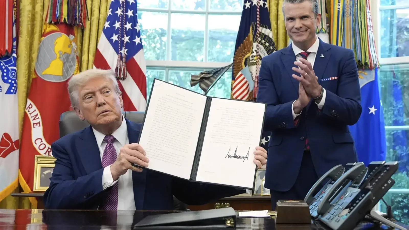 Donald Trump nombre del Pentágono