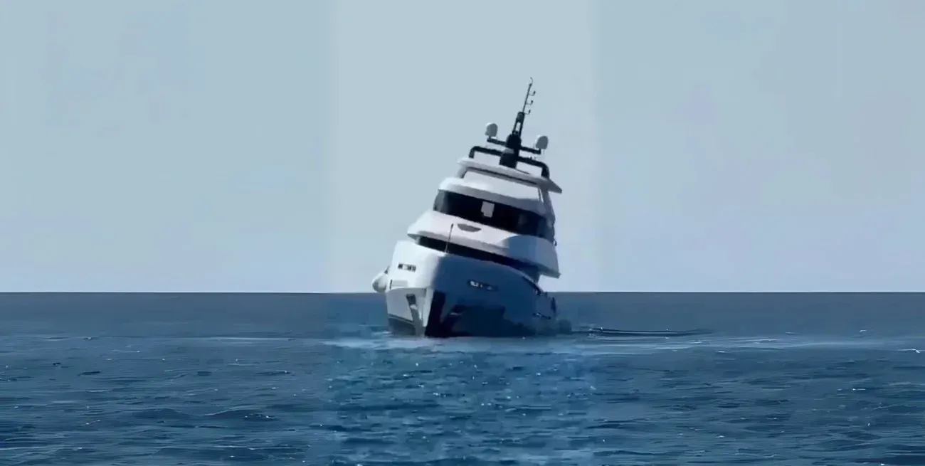Un yate de un millón de dólares