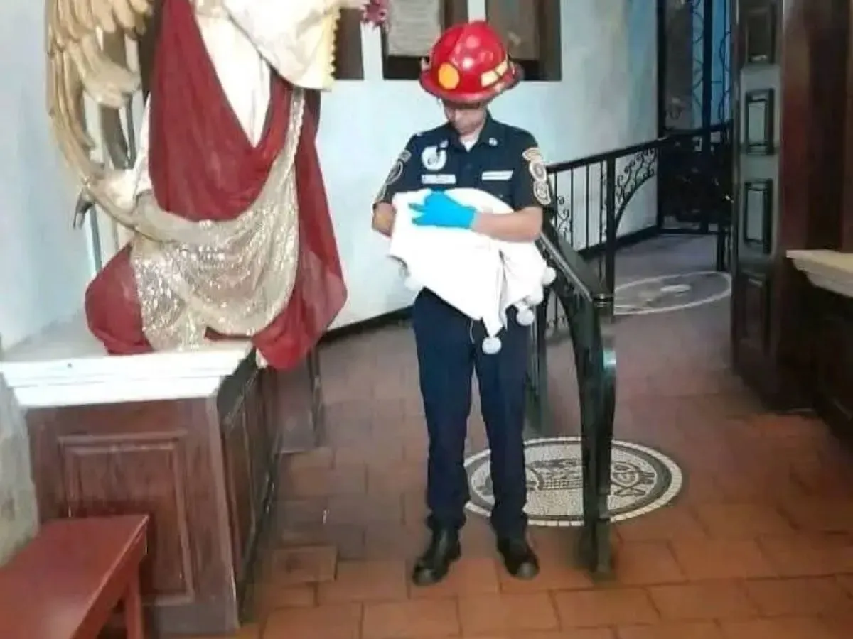 bebé fallecido abandonado iglesia