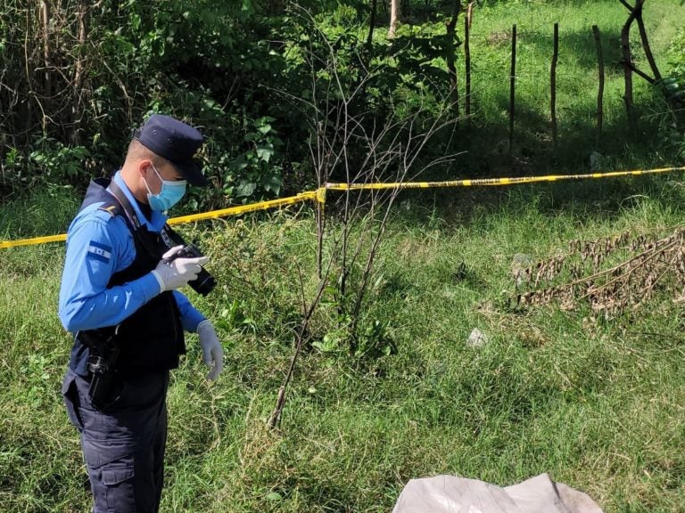 Restos hallados en Comayagua no correspondían a un cuerpo humano