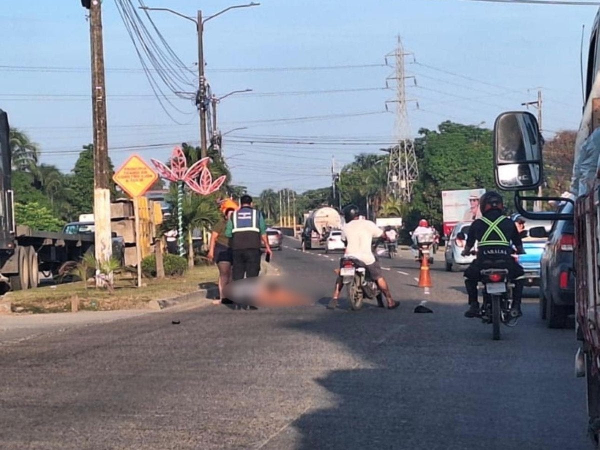 mujer embarazada atropellada