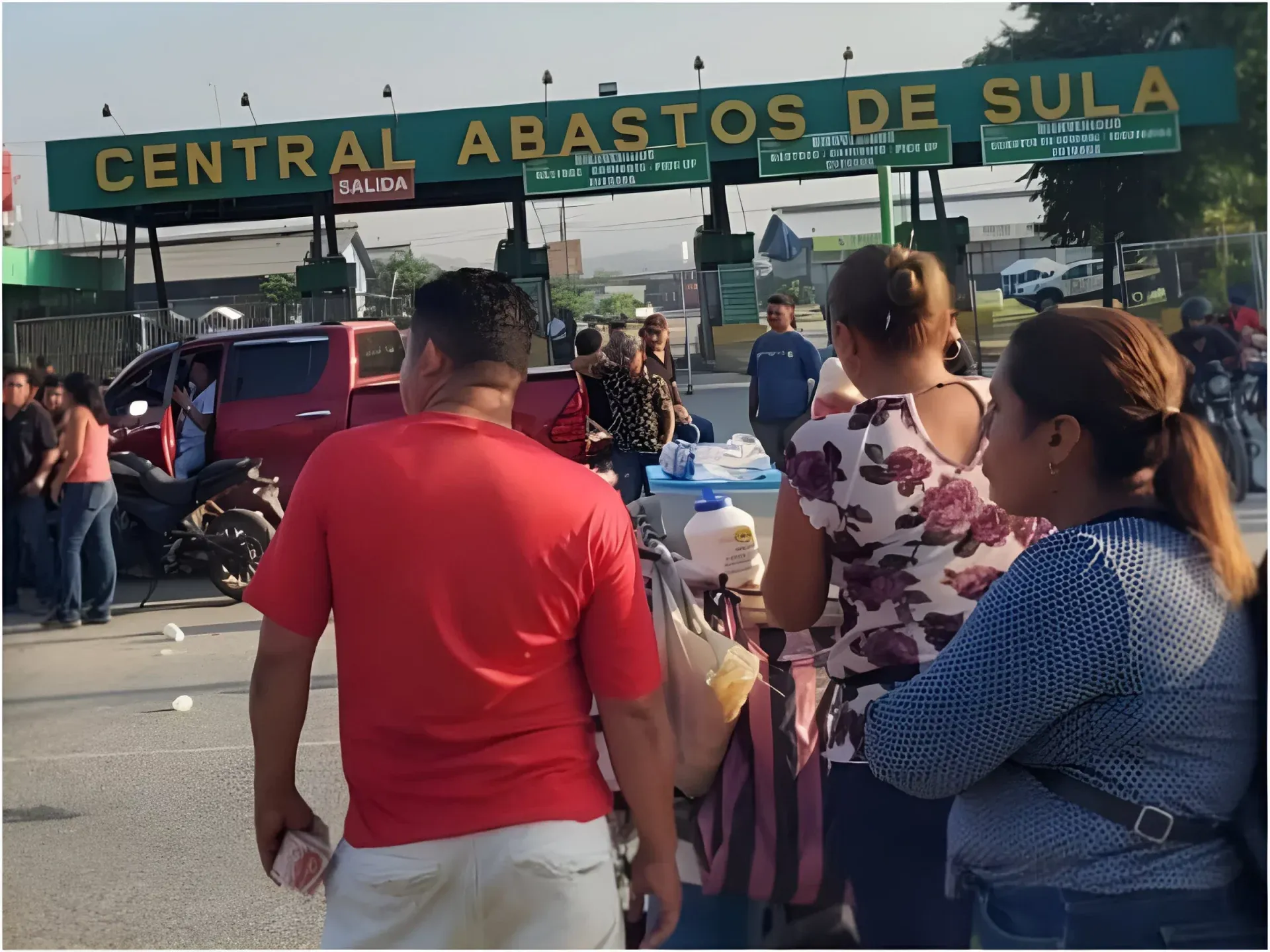 protesta en SPS Honduras (1)