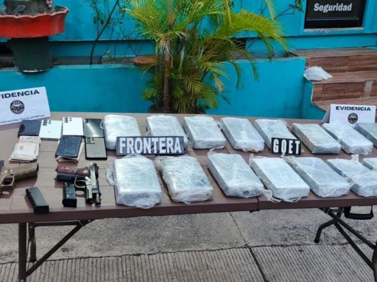 ¿Quiénes son los sujetos que intentaron traficar 16 kilos de cocaína a Guatemala?